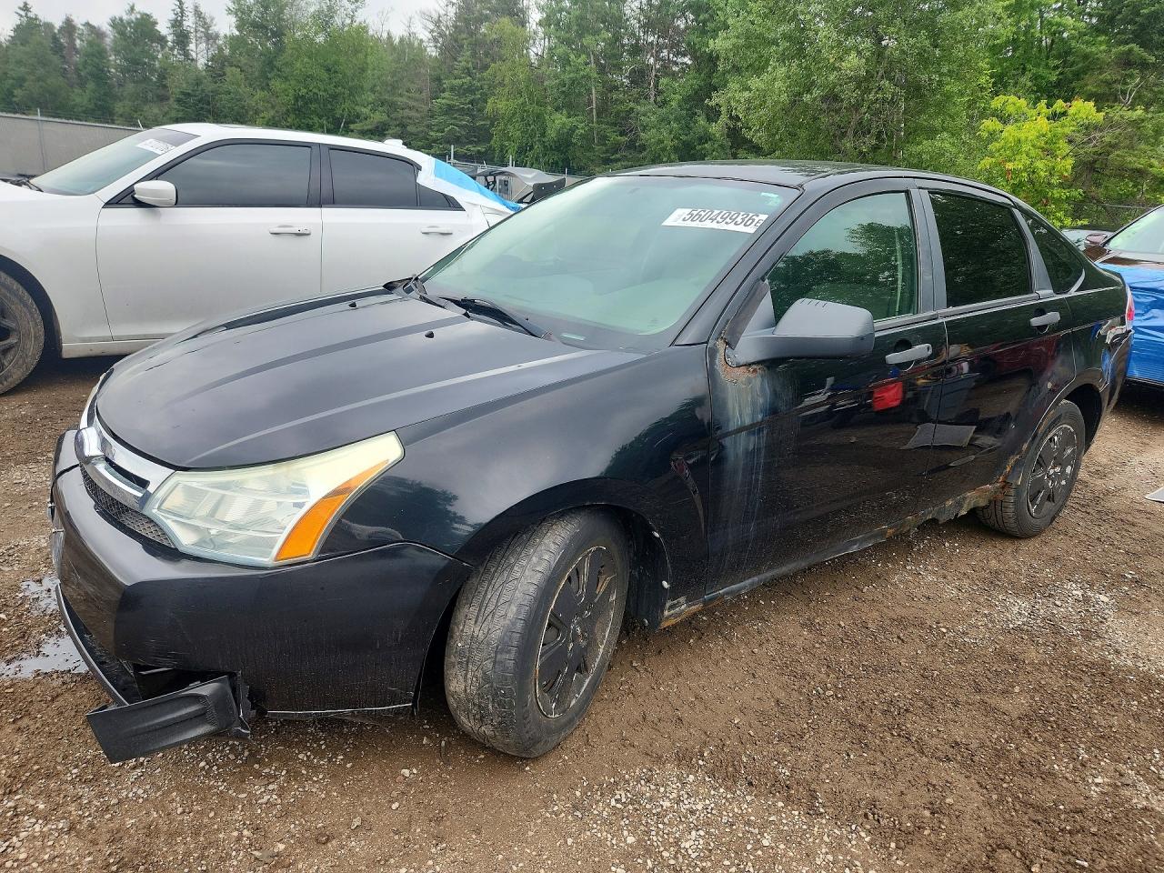 2010 Ford Focus S Black vin: 1FAHP3EN2AW152001