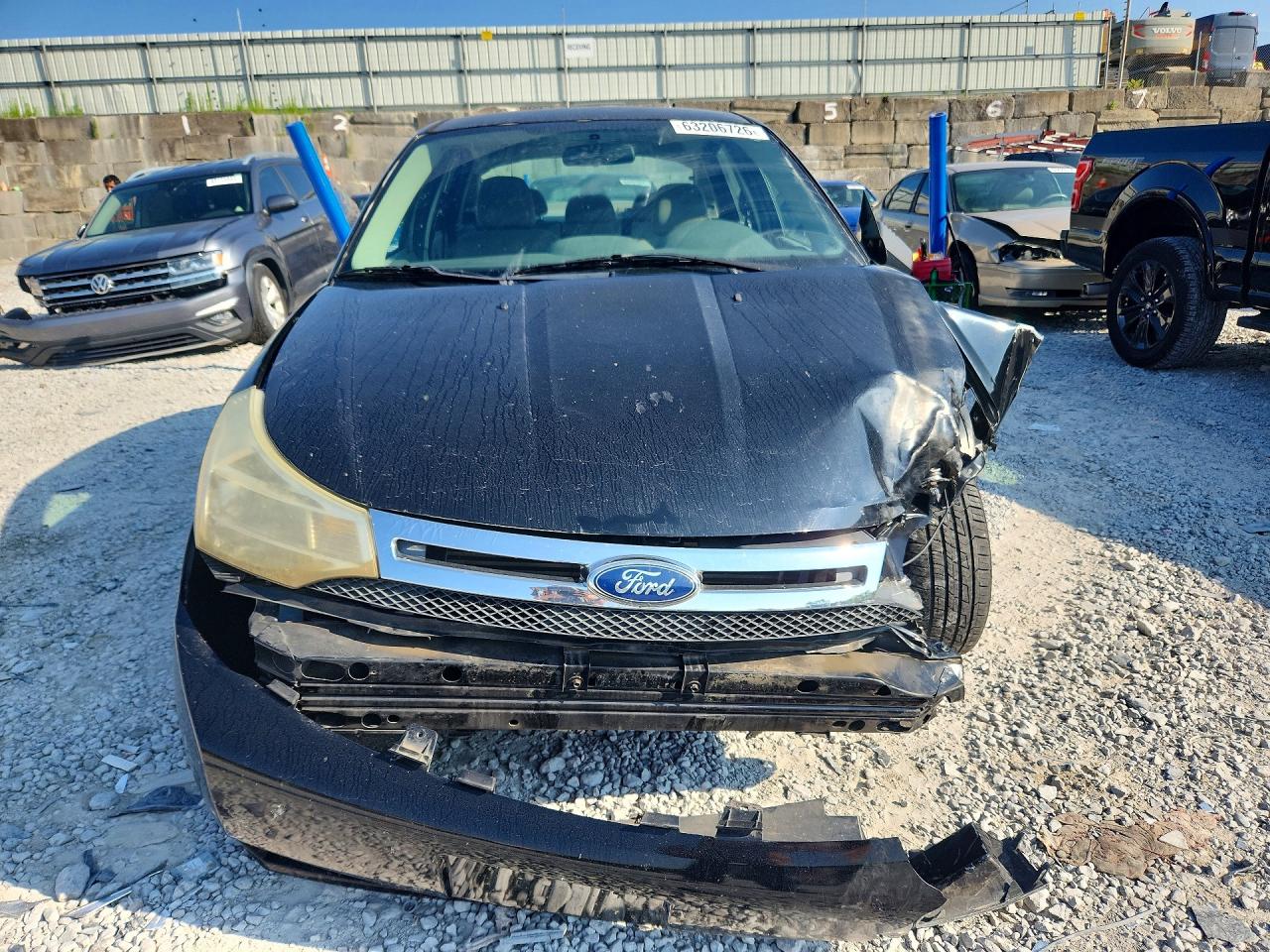 2011 Ford Focus S Black vin: 1FAHP3EN2BW145020