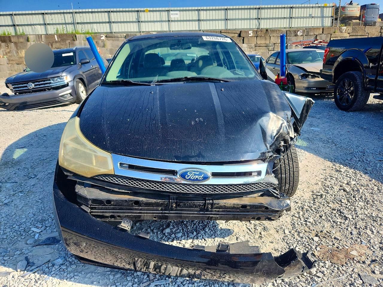 2011 Ford Focus S Black vin: 1FAHP3EN2BW145020