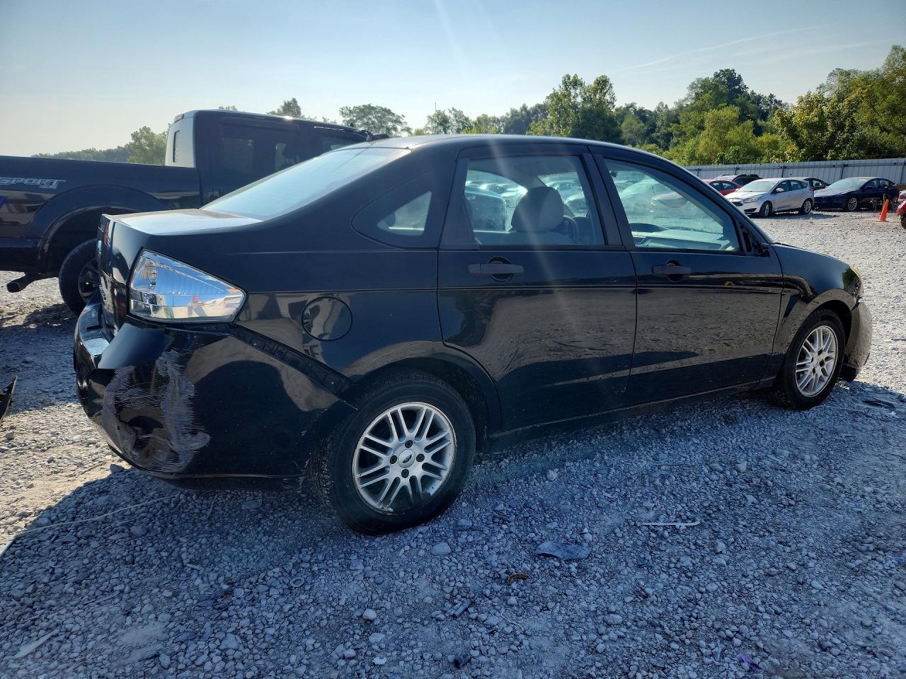 2011 Ford Focus S Black vin: 1FAHP3EN2BW145020