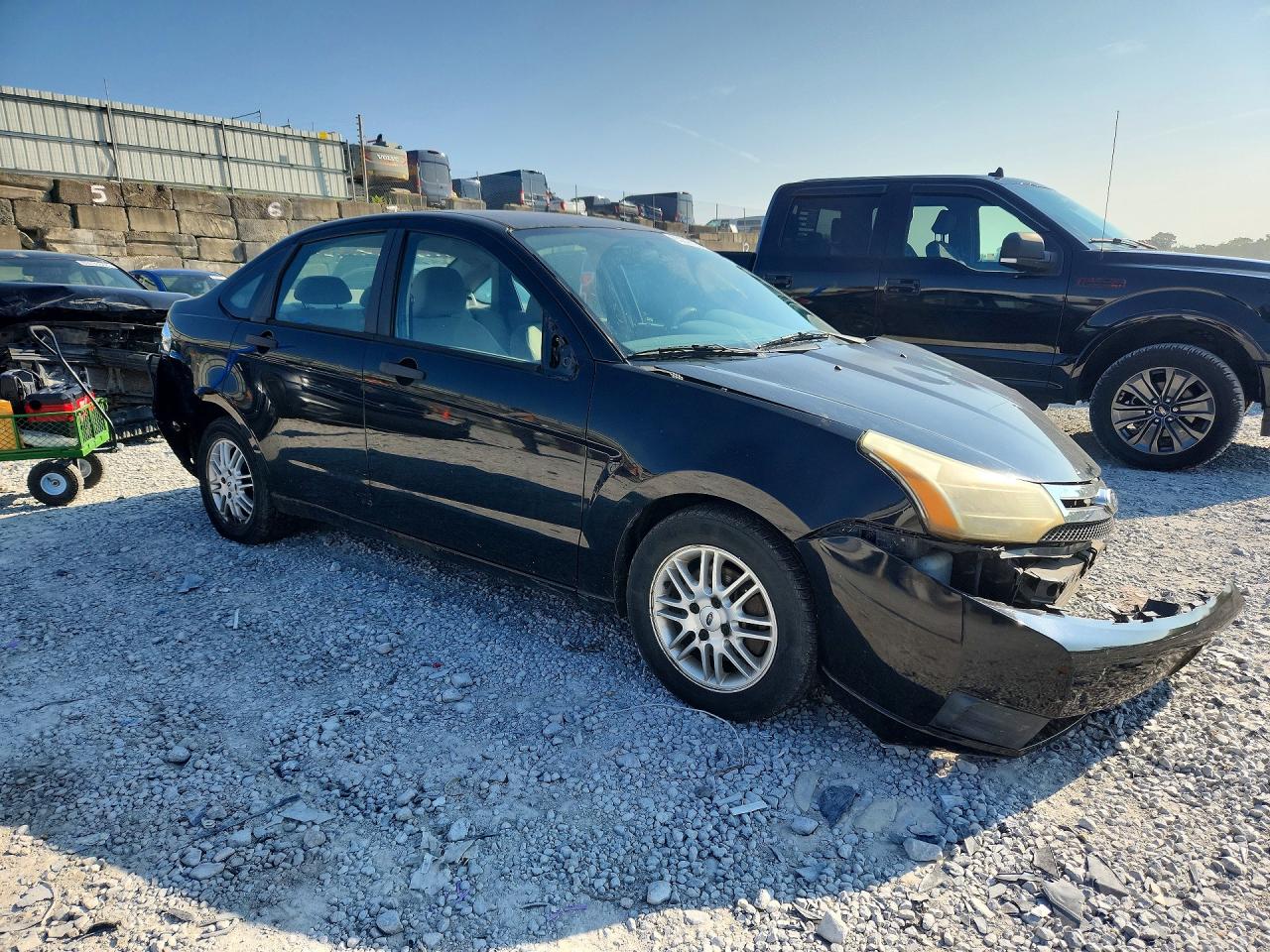 2011 Ford Focus S Black vin: 1FAHP3EN2BW145020
