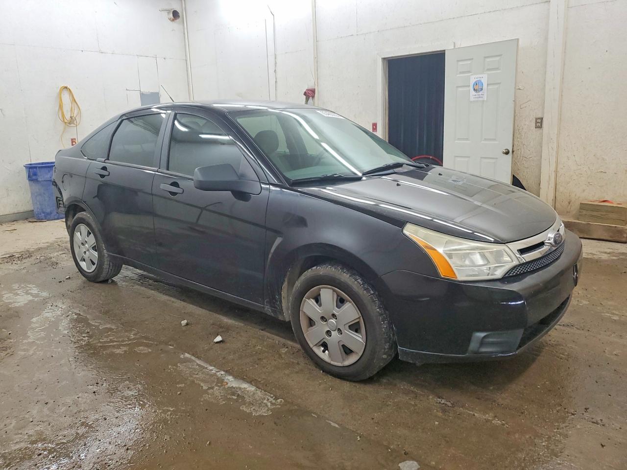 2010 Ford Focus S Black vin: 1FAHP3EN3AW171088