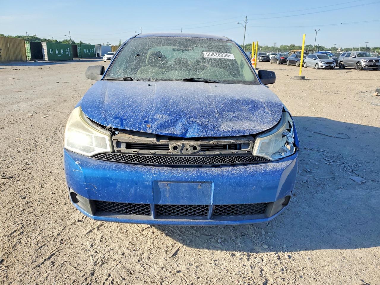 2010 Ford Focus S Blue vin: 1FAHP3EN3AW234058