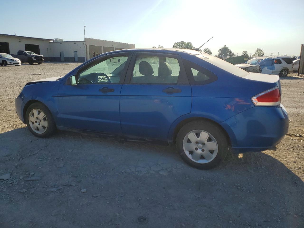 2010 Ford Focus S Blue vin: 1FAHP3EN3AW234058