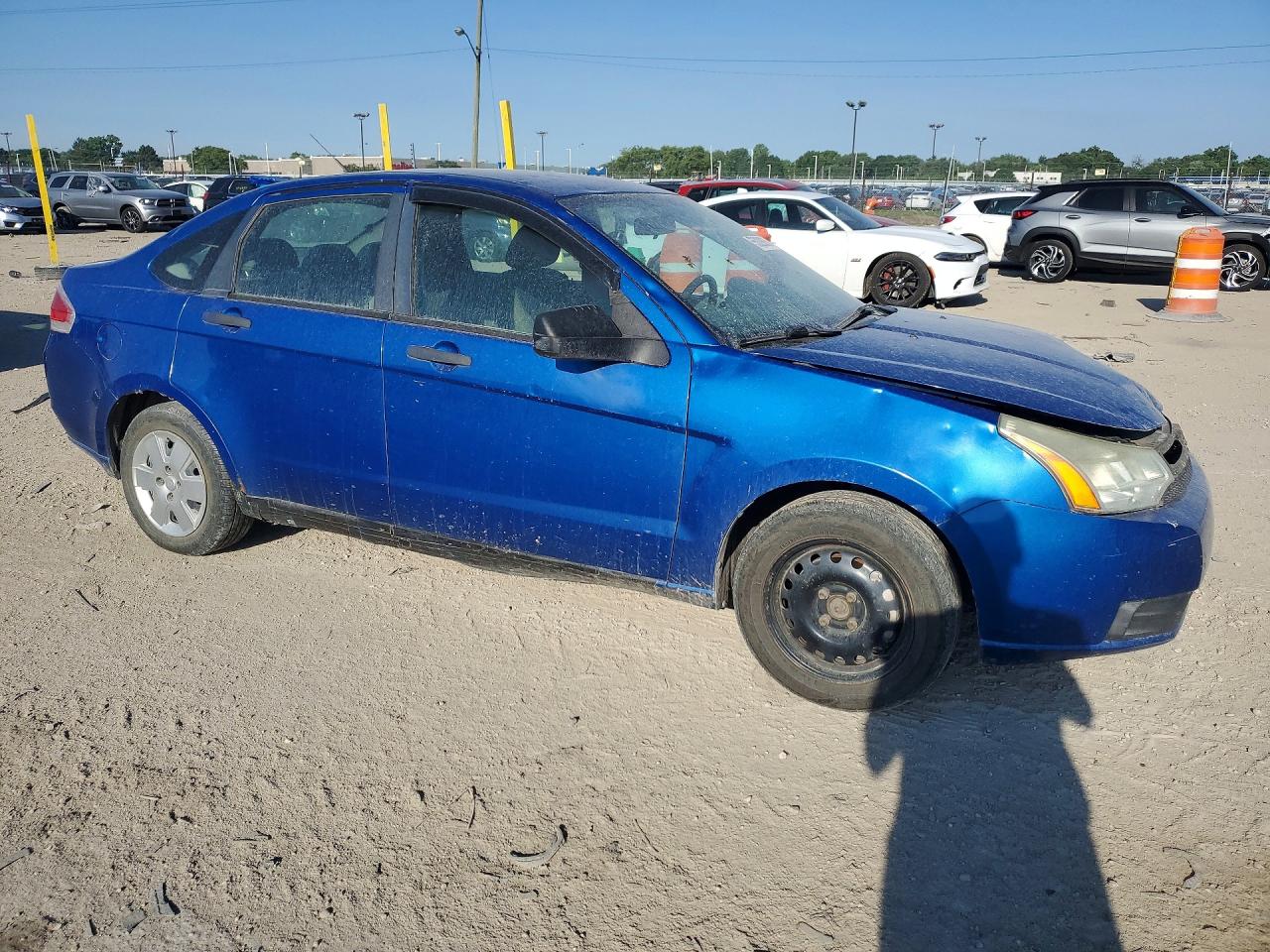 2010 Ford Focus S Blue vin: 1FAHP3EN3AW234058