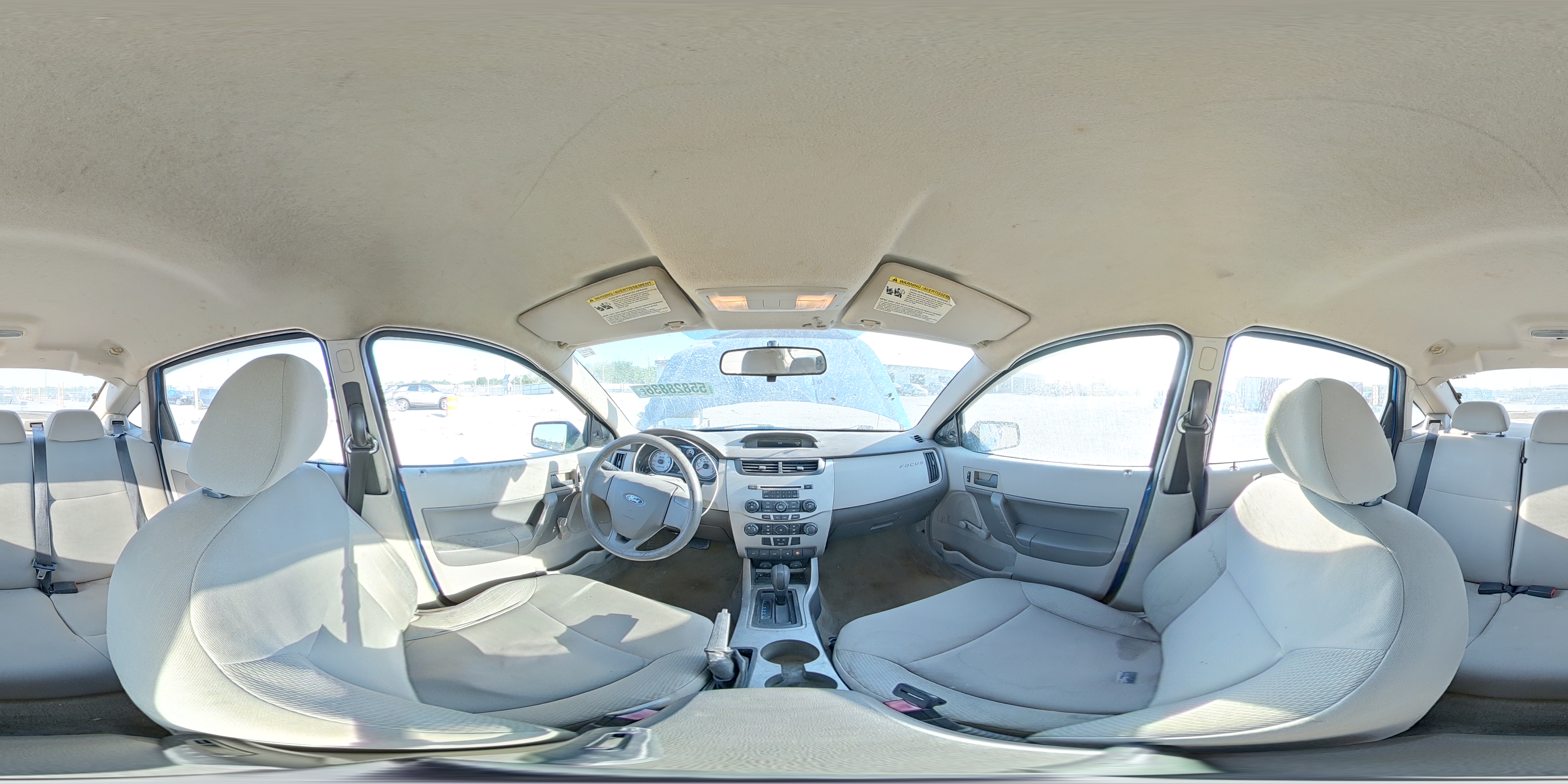 2010 Ford Focus S Blue vin: 1FAHP3EN3AW234058