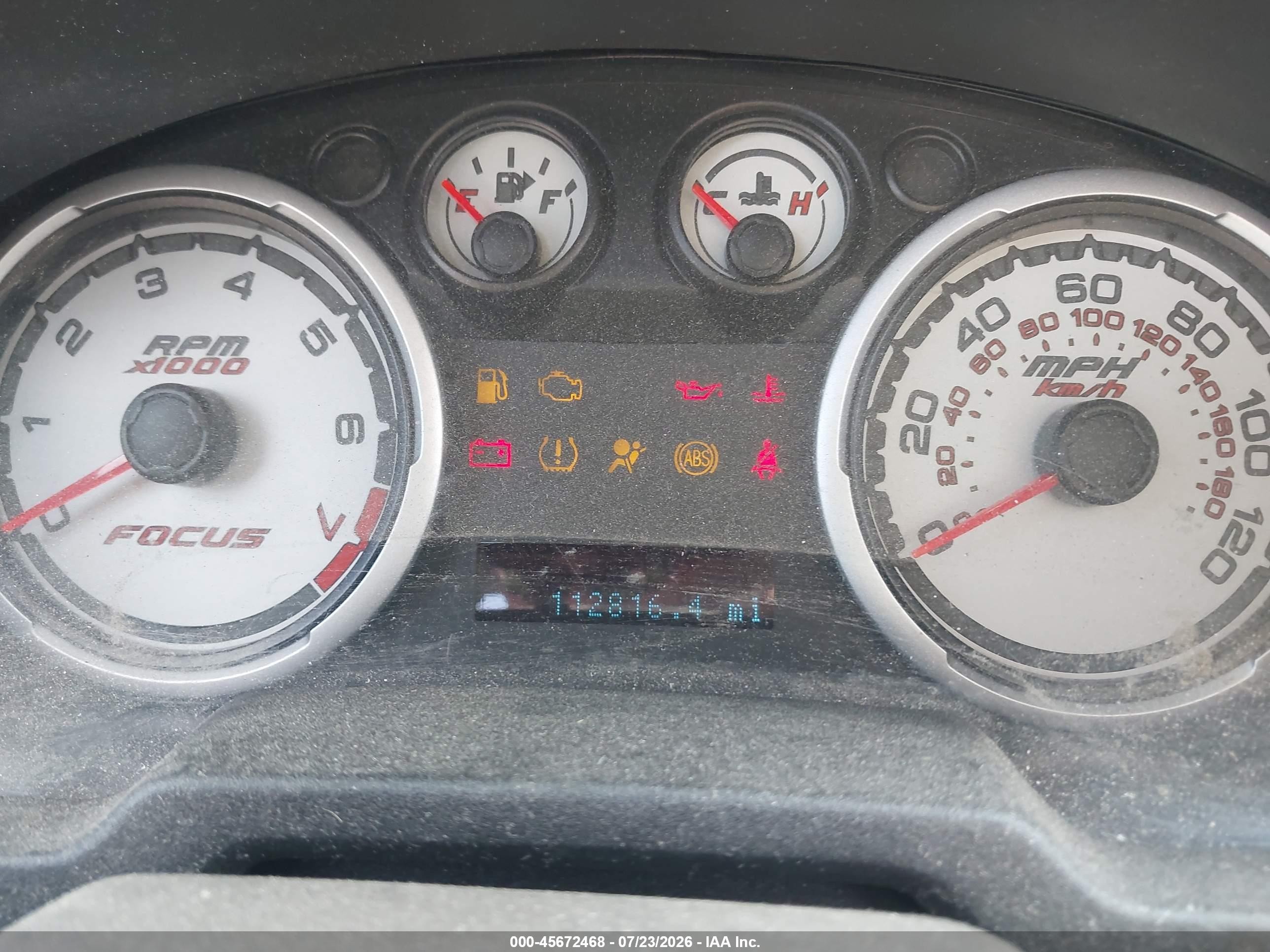2011 Ford Focus S Blue vin: 1FAHP3EN3BW172324