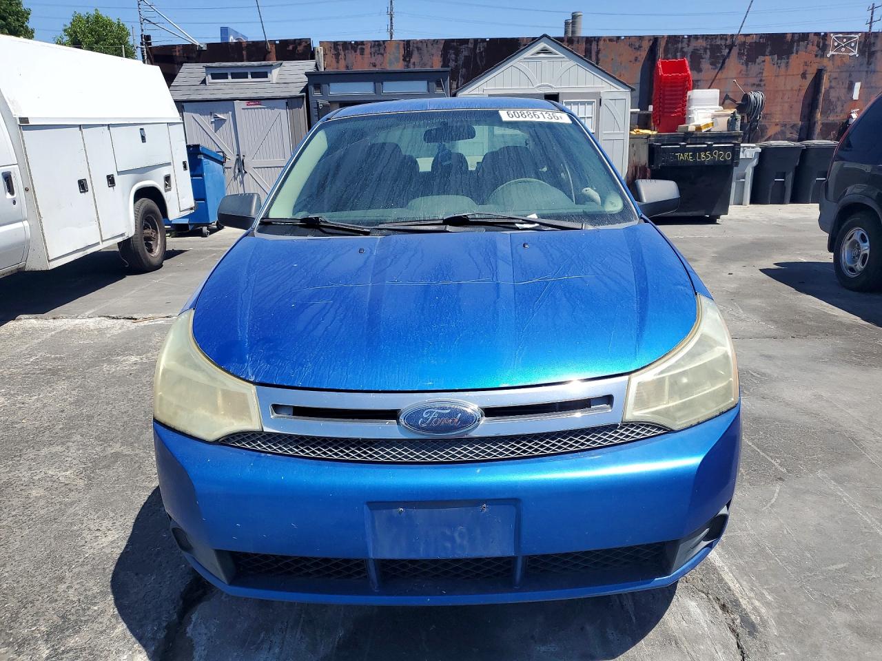 2010 Ford Focus S Blue vin: 1FAHP3EN4AW206480