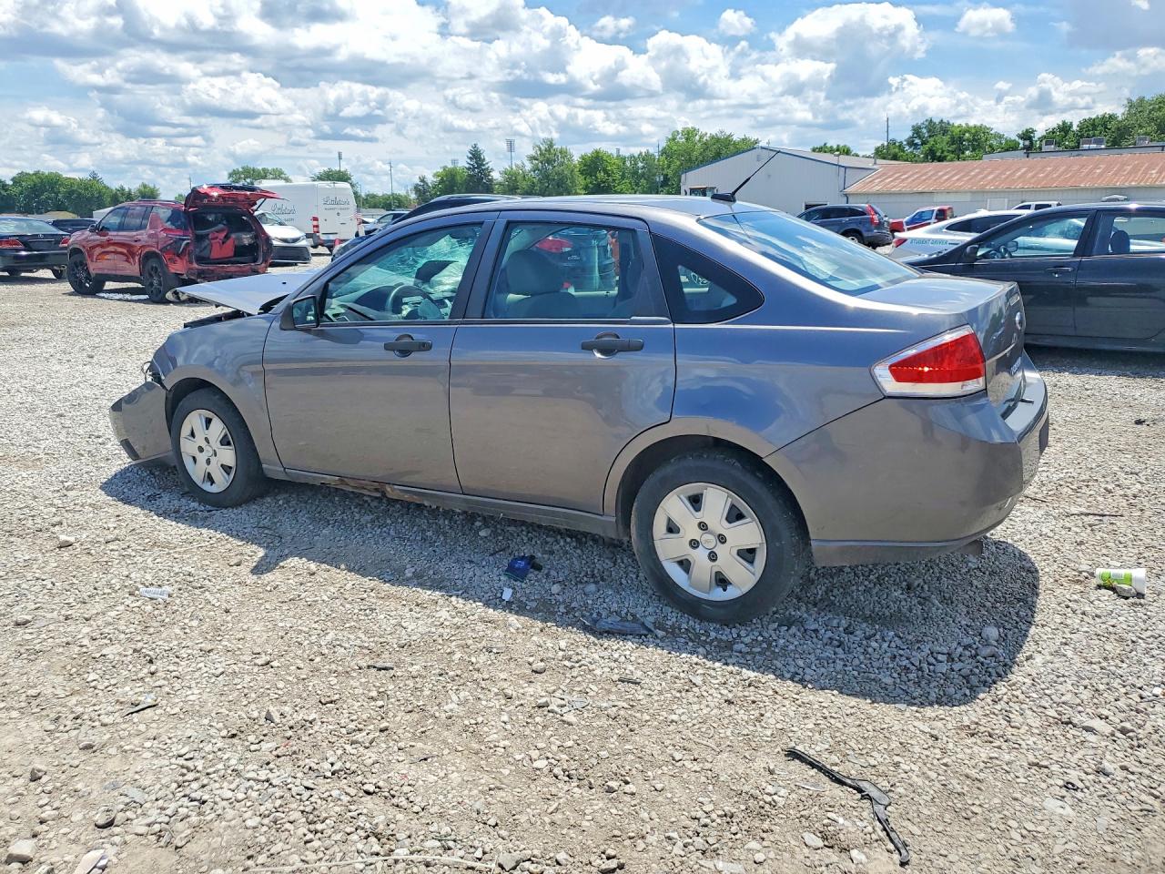 2010 Ford Focus S Gray vin: 1FAHP3EN6AW204729