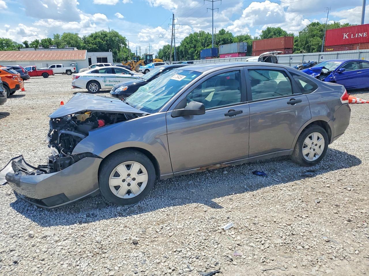 2010 Ford Focus S Gray vin: 1FAHP3EN6AW204729