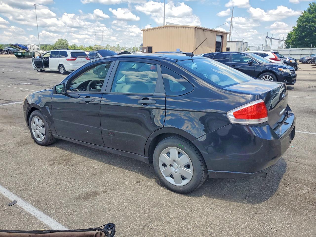 2010 Ford Focus S Black vin: 1FAHP3EN7AW201757