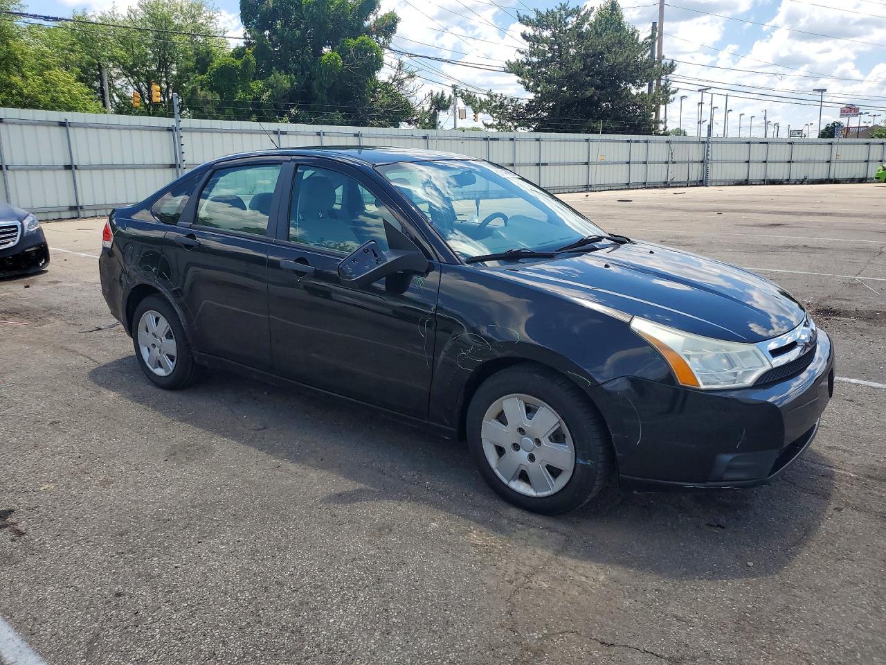 2010 Ford Focus S Black vin: 1FAHP3EN7AW201757