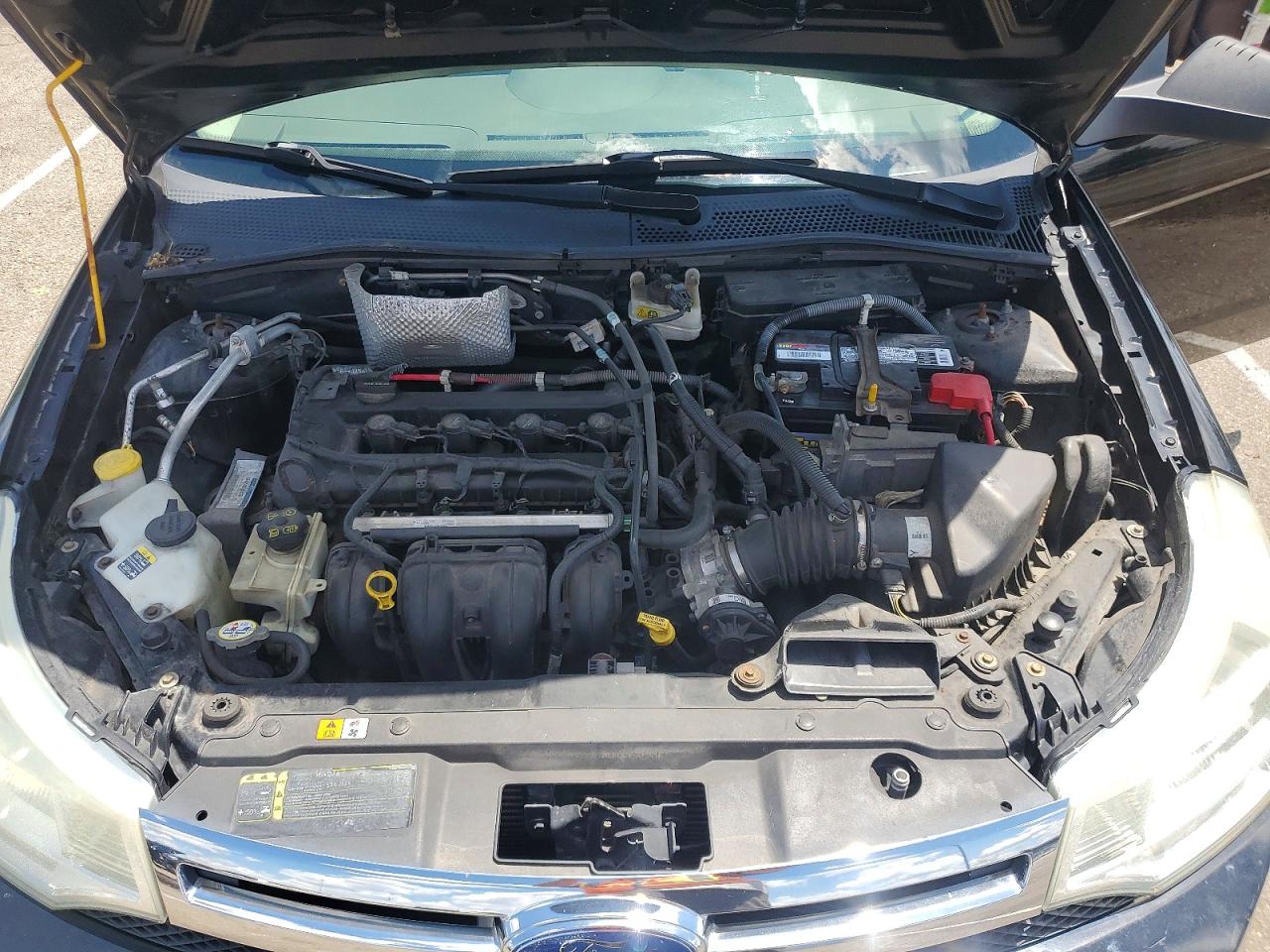 2010 Ford Focus S Black vin: 1FAHP3EN7AW201757