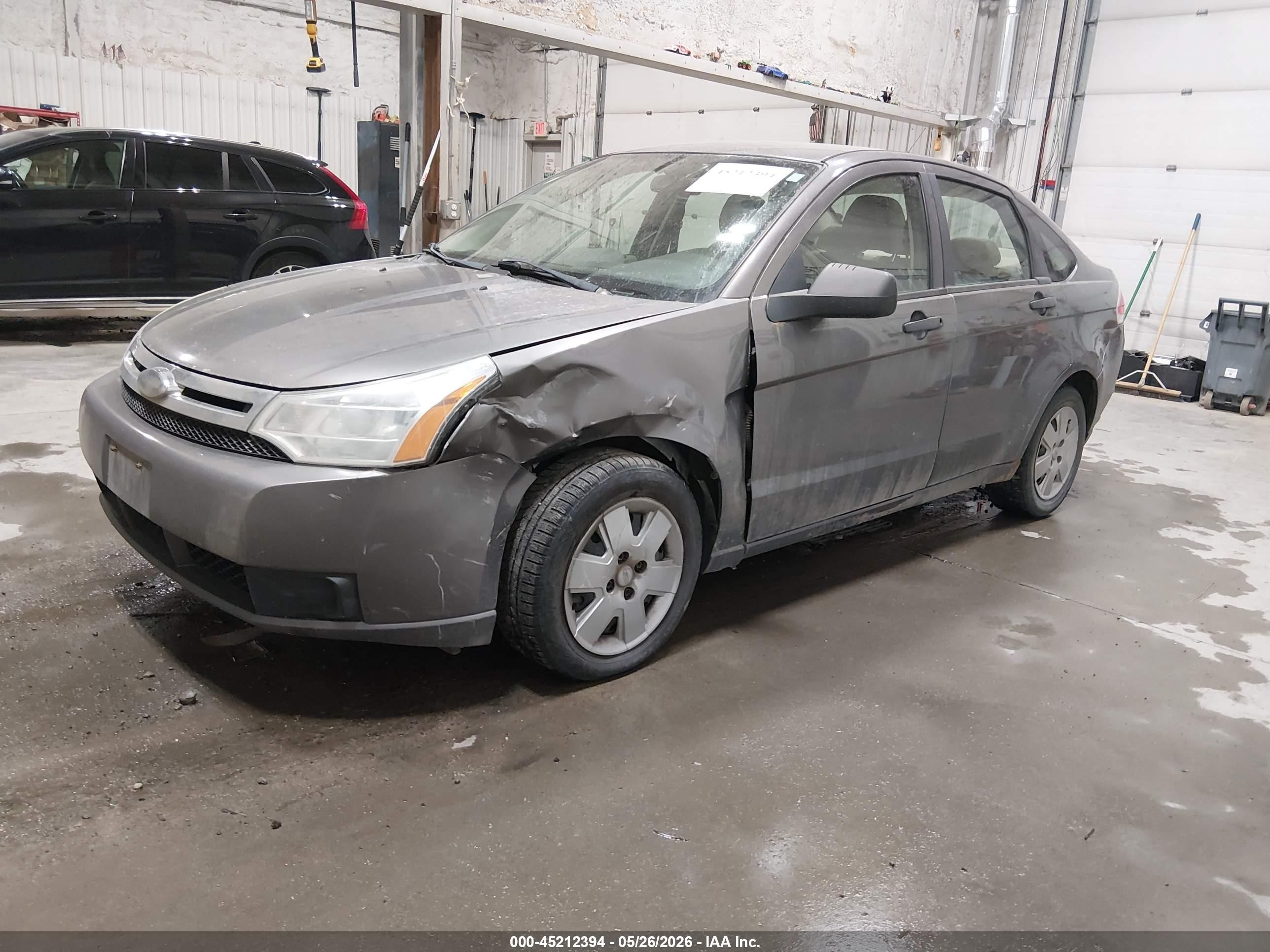 2010 Ford Focus S Gray vin: 1FAHP3EN7AW230563