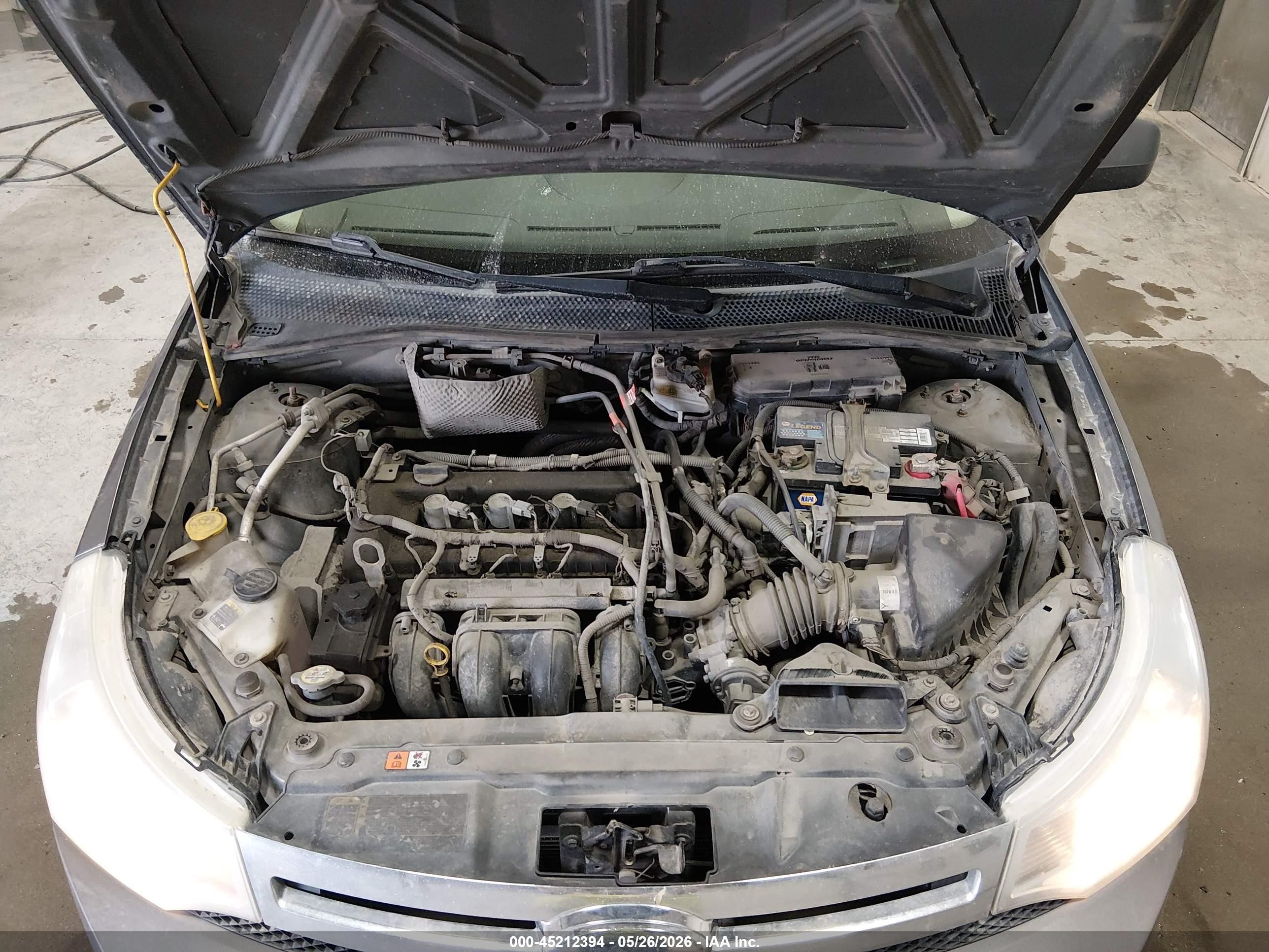 2010 Ford Focus S Gray vin: 1FAHP3EN7AW230563