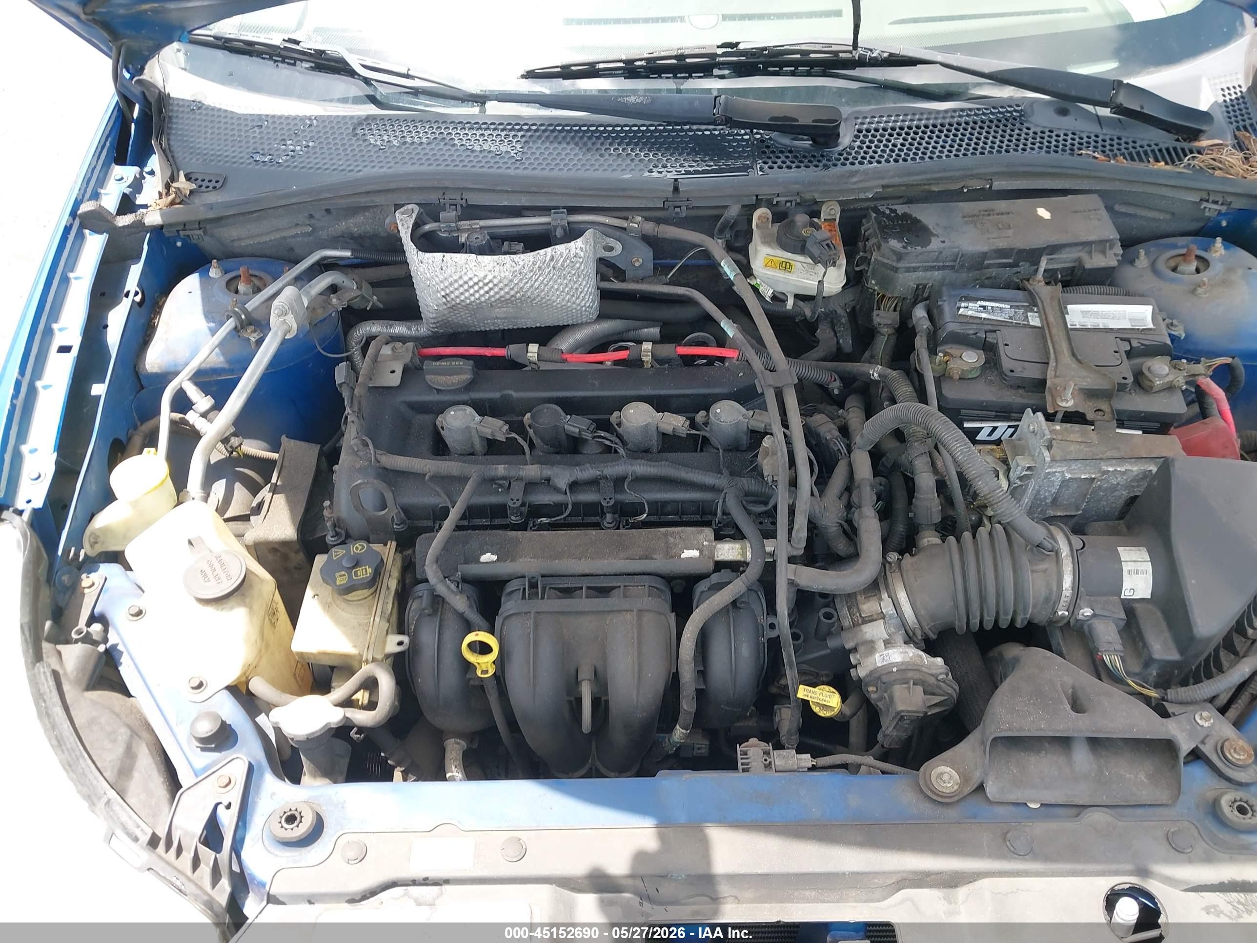2011 Ford Focus S Blue vin: 1FAHP3EN7BW201131
