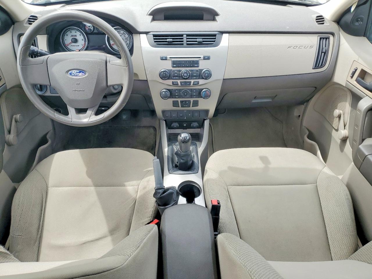 2010 Ford Focus S White vin: 1FAHP3EN9AW157079