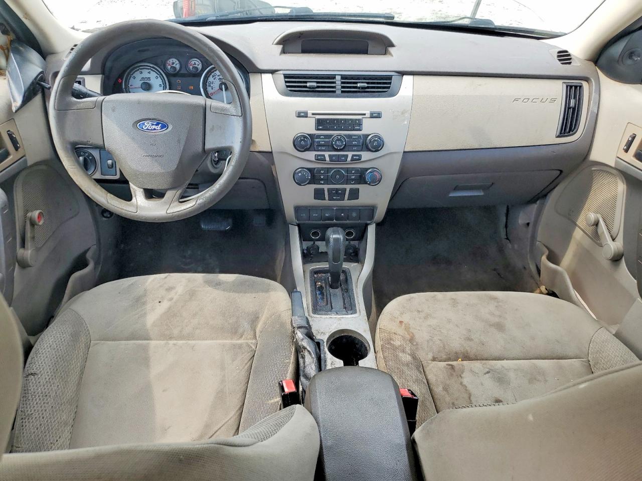 2010 Ford Focus S White vin: 1FAHP3EN9AW230306