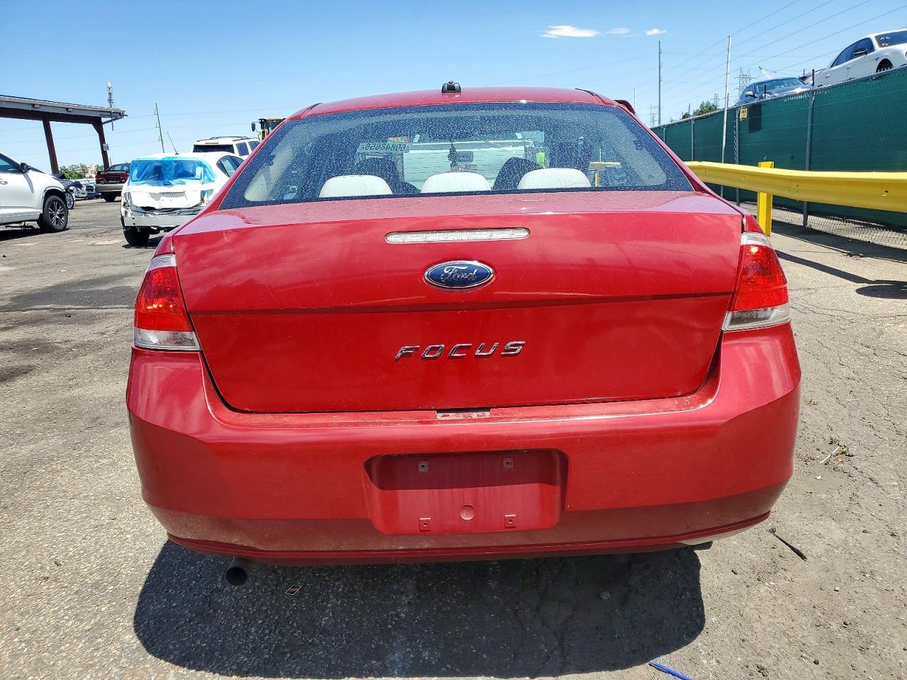 2010 Ford Focus S Темно-бордовый vin: 1FAHP3EN9AW291400
