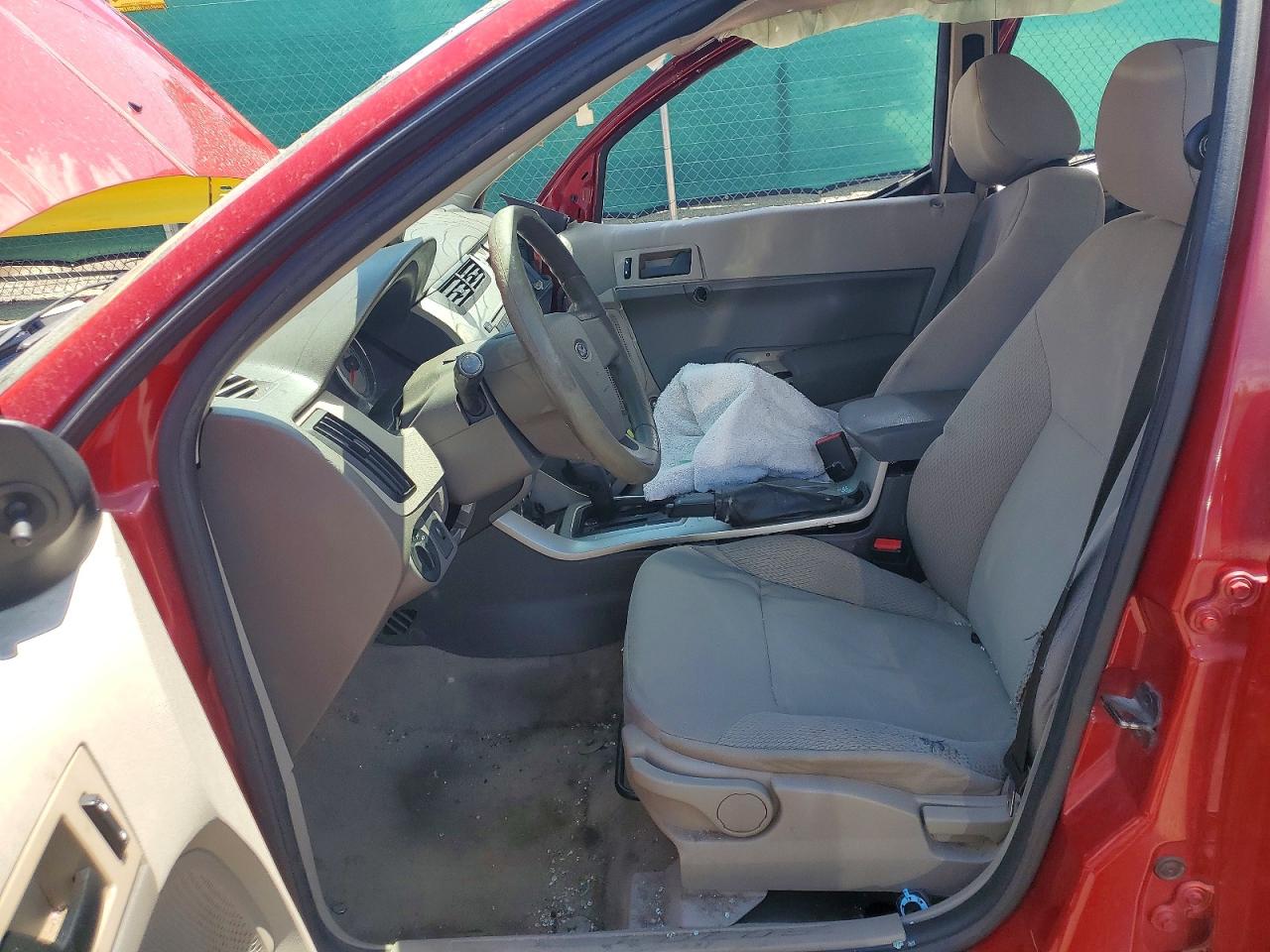 2010 Ford Focus S Темно-бордовый vin: 1FAHP3EN9AW291400