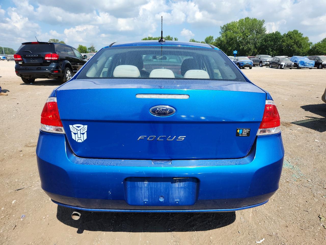 2010 Ford Focus S Blue vin: 1FAHP3EN9AW296516