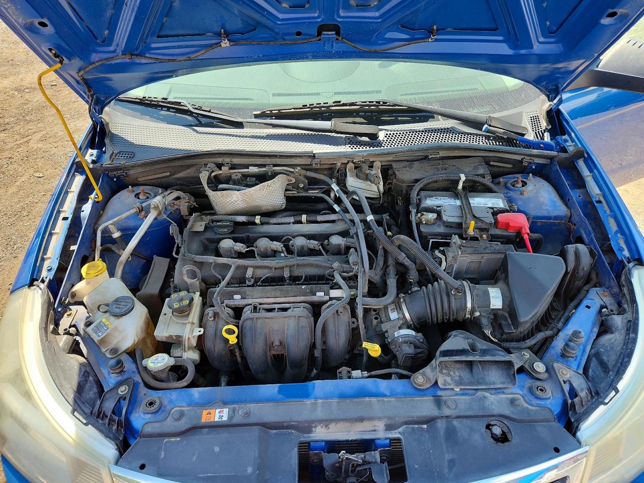 2010 Ford Focus S Blue vin: 1FAHP3EN9AW296516