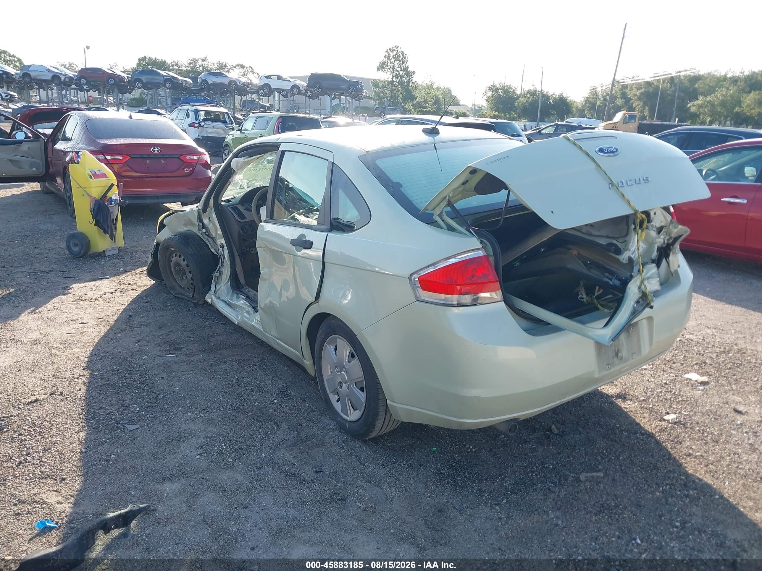 2011 Ford Focus S Green vin: 1FAHP3EN9BW142289