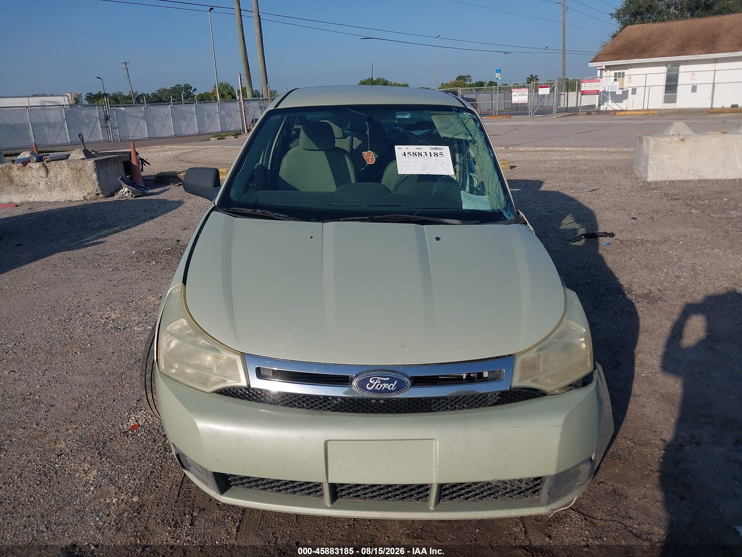 2011 Ford Focus S Green vin: 1FAHP3EN9BW142289