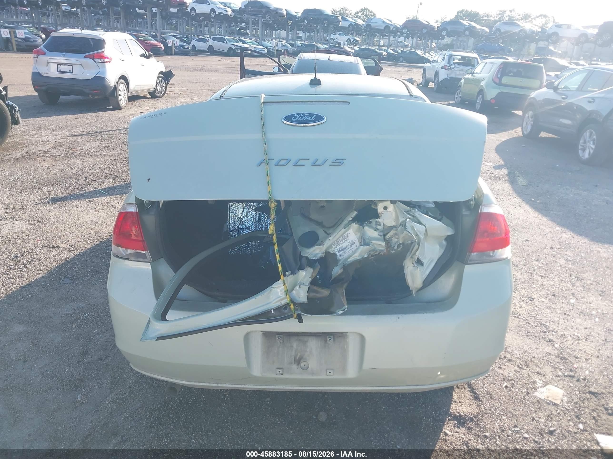 2011 Ford Focus S Green vin: 1FAHP3EN9BW142289
