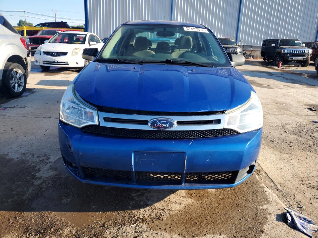 2010 Ford Focus S Синий vin: 1FAHP3ENXAW204734