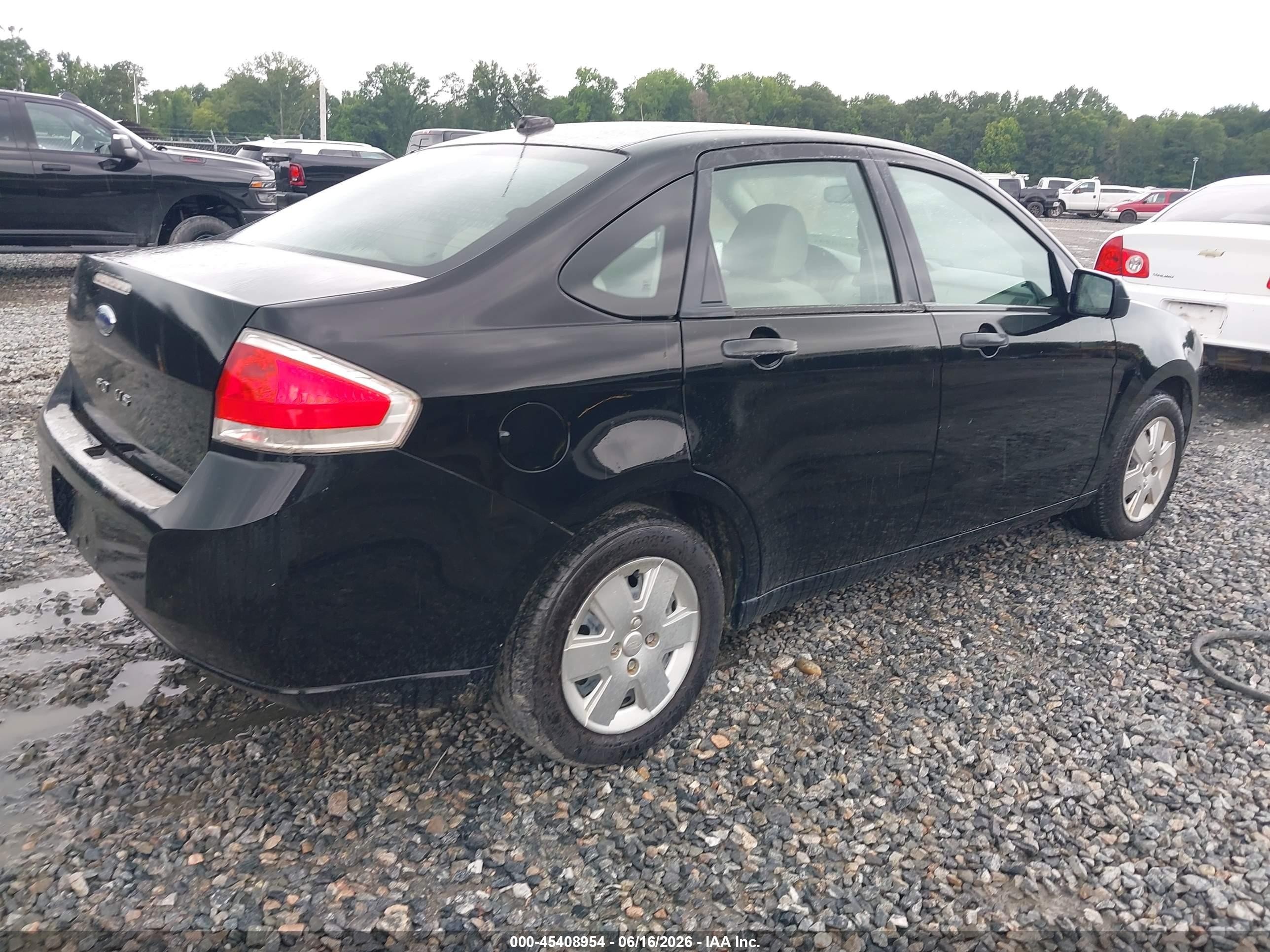 2011 Ford Focus S Black vin: 1FAHP3ENXBW173986