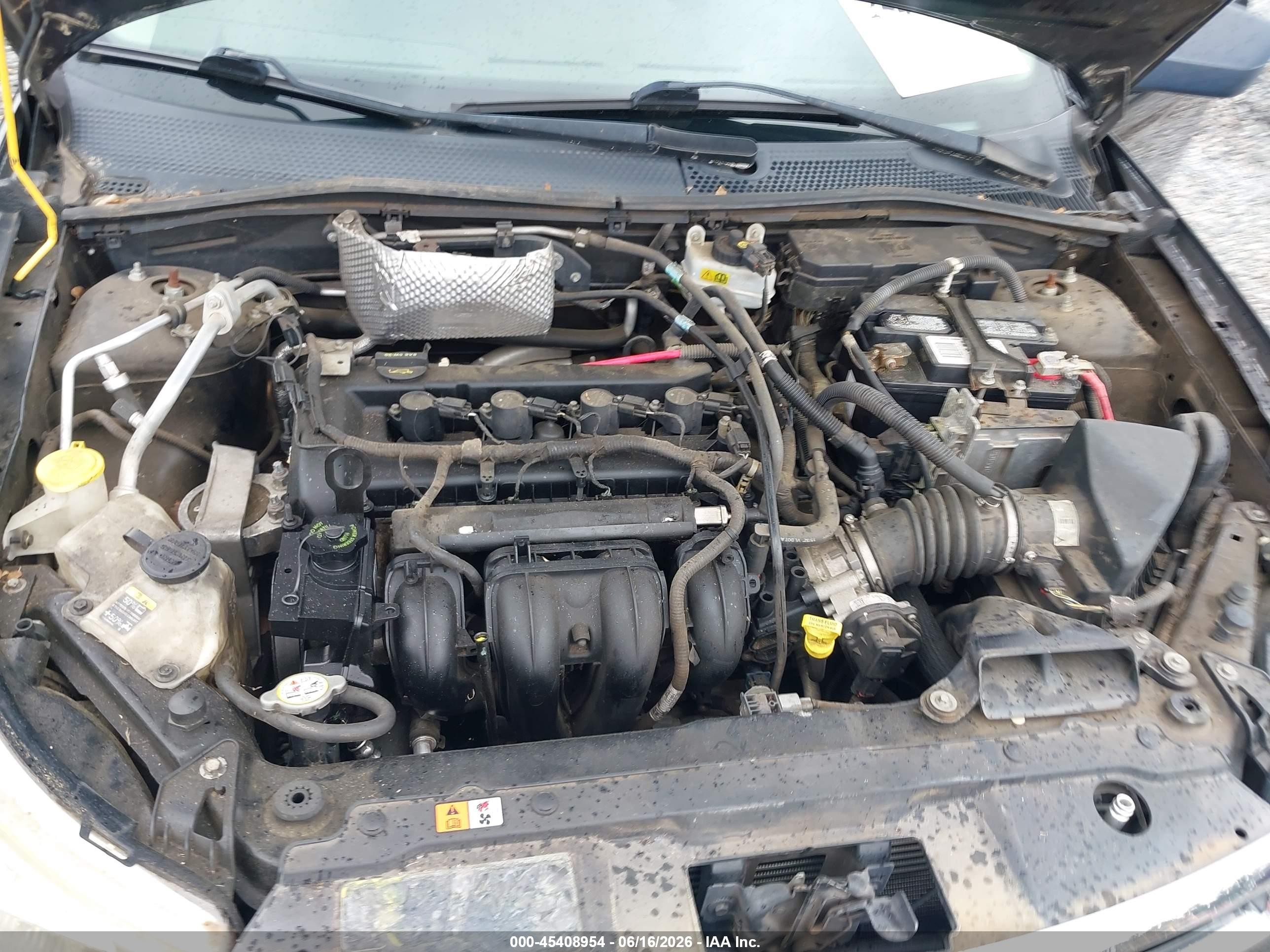 2011 Ford Focus S Black vin: 1FAHP3ENXBW173986