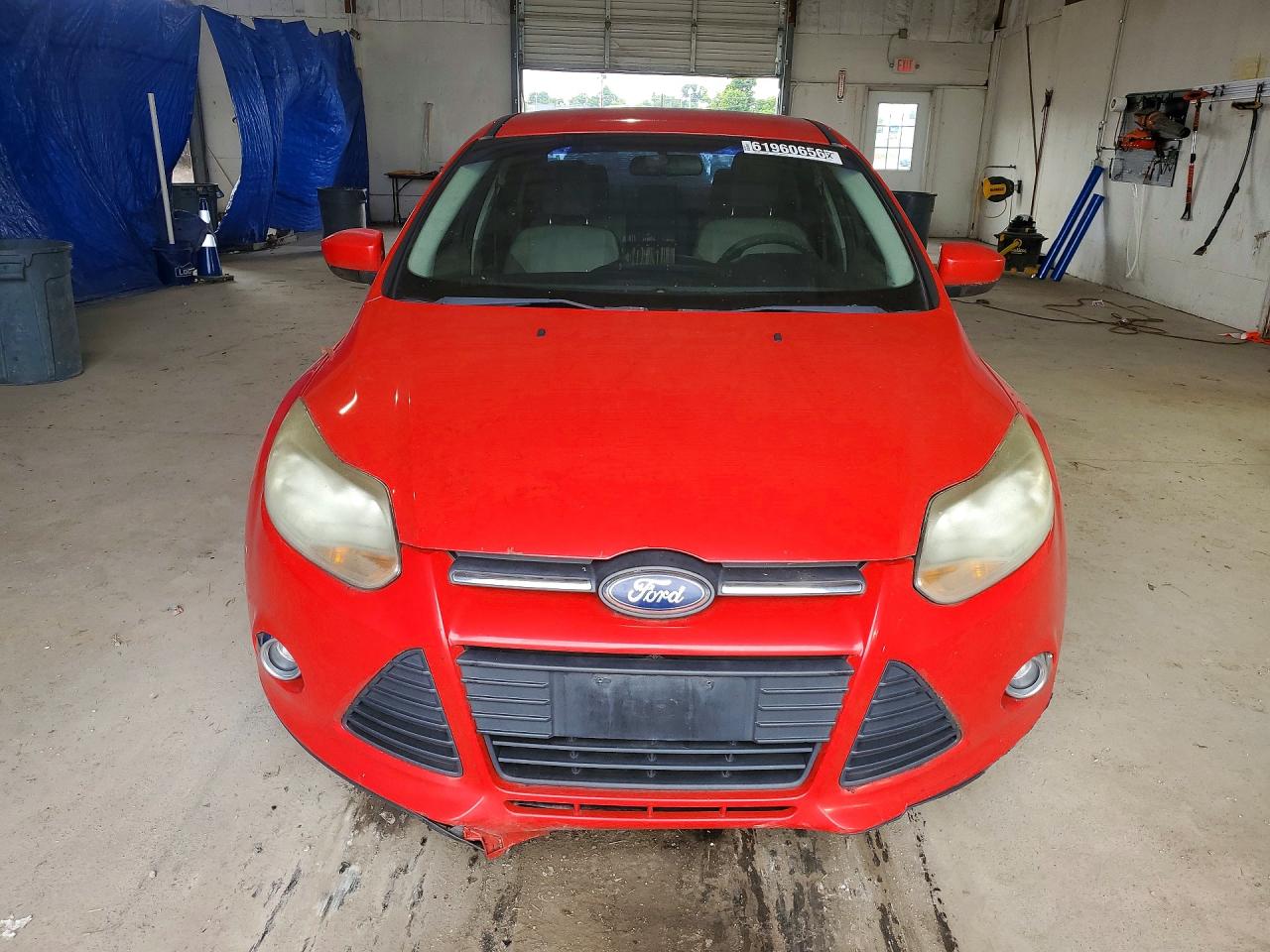 2012 Ford Focus Se Red vin: 1FAHP3F20CL123430