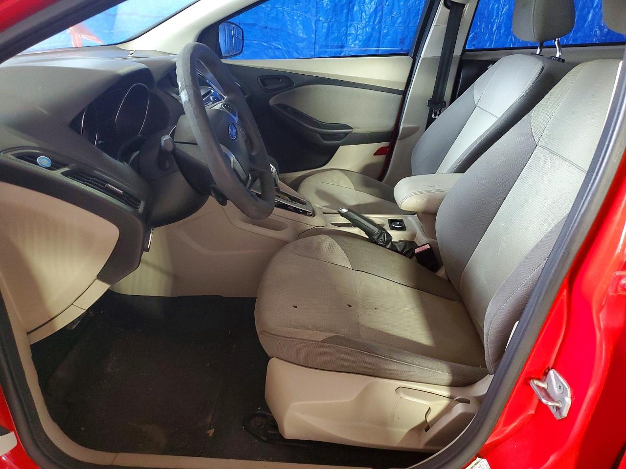 2012 Ford Focus Se Red vin: 1FAHP3F20CL123430