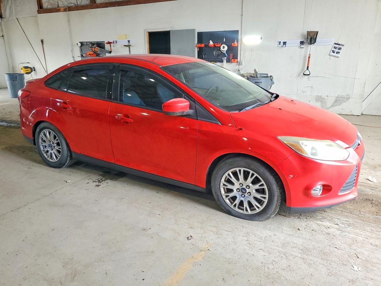 2012 Ford Focus Se Red vin: 1FAHP3F20CL123430