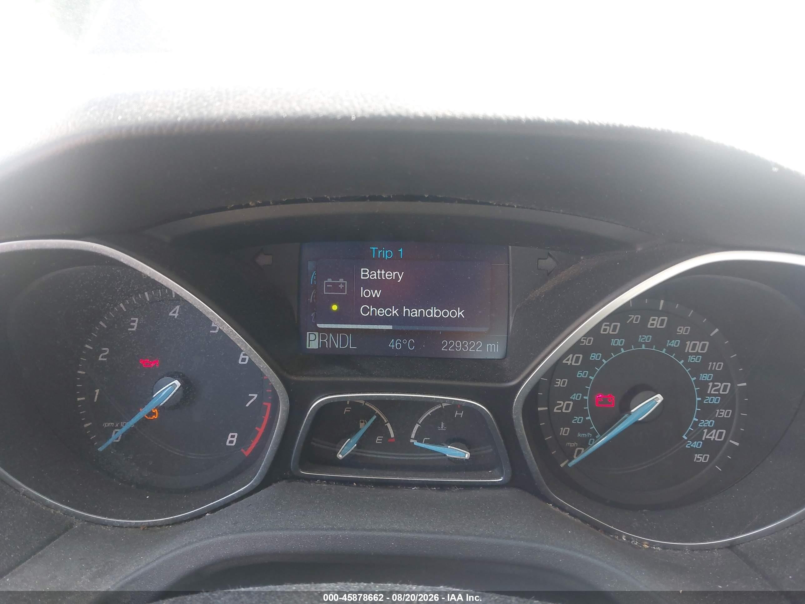 2012 Ford Focus Se Blue vin: 1FAHP3F20CL129907