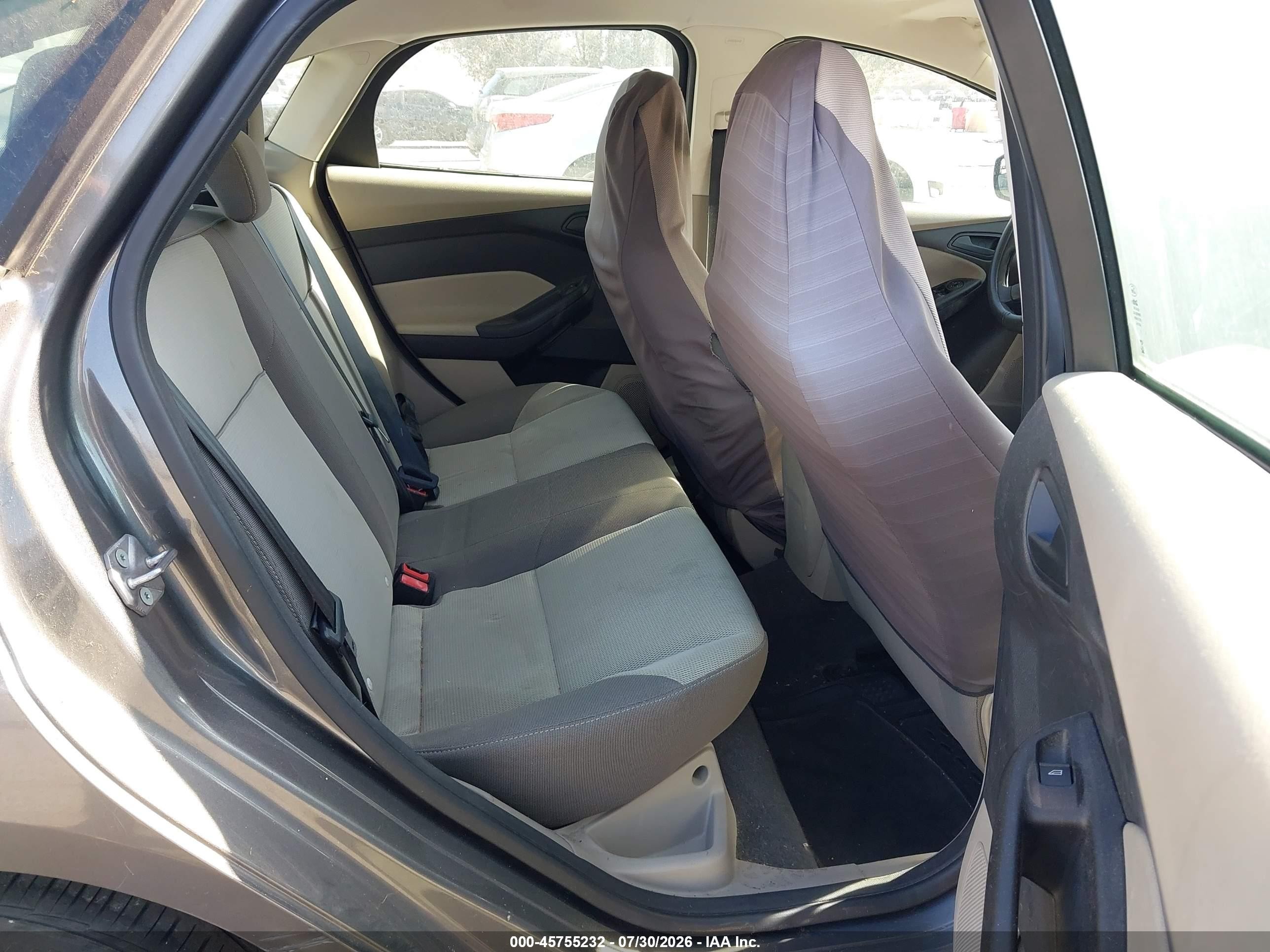 2012 Ford Focus Se Gray vin: 1FAHP3F20CL135092