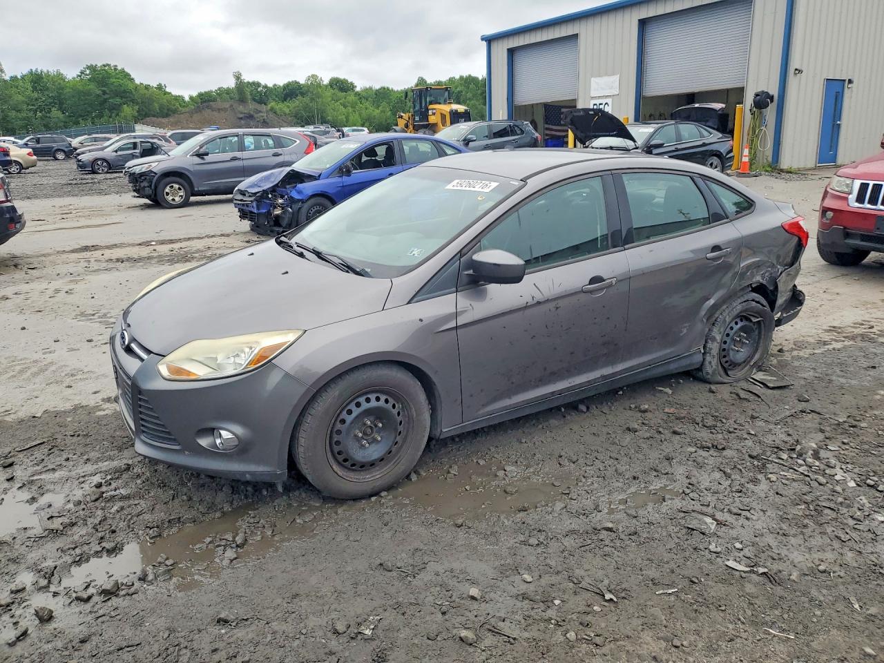2012 Ford Focus Se Серебряный vin: 1FAHP3F20CL146514