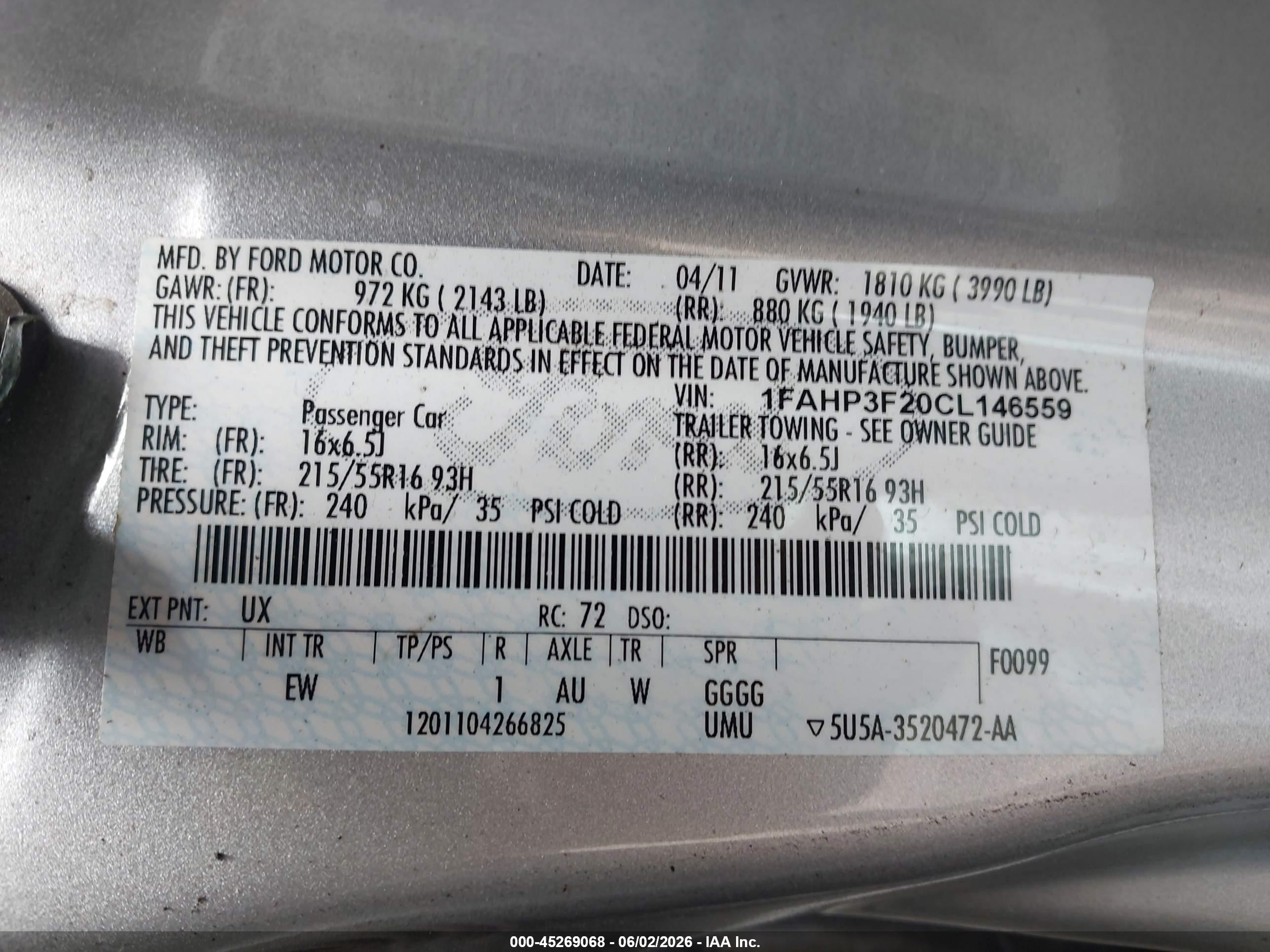 2012 Ford Focus Se Silver vin: 1FAHP3F20CL146559