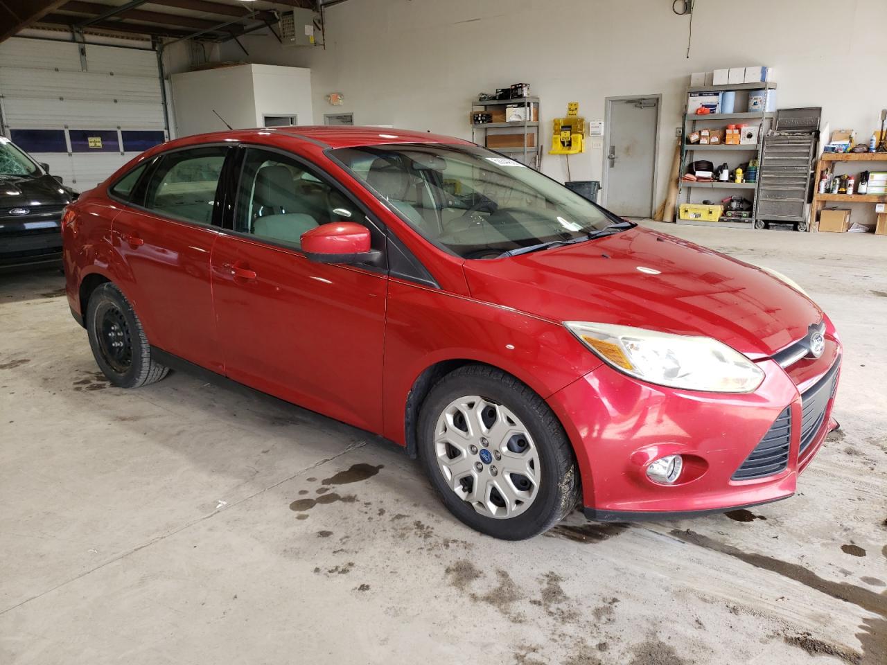 2012 Ford Focus Red vin: 1FAHP3F20CL150059