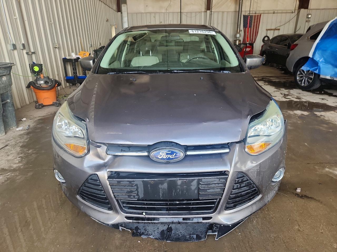 2012 Ford Focus Se Gray vin: 1FAHP3F20CL173180