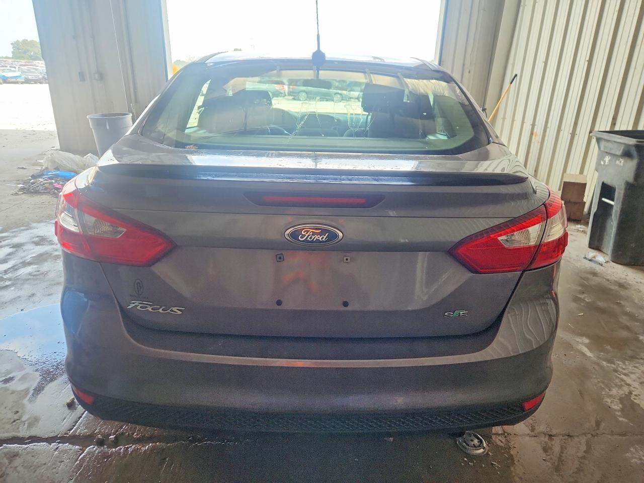 2012 Ford Focus Se Gray vin: 1FAHP3F20CL173180