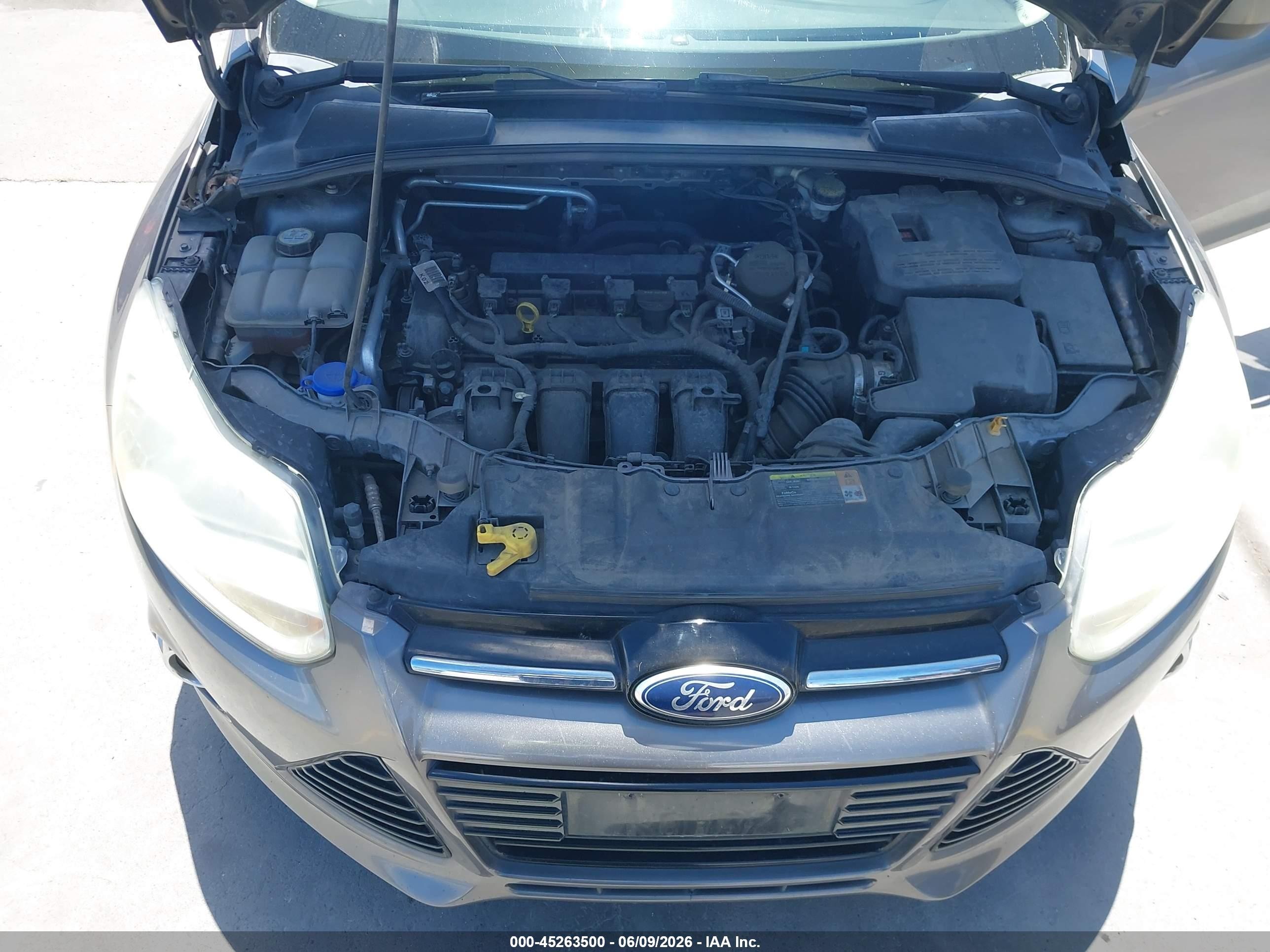 2012 Ford Focus Se Gray vin: 1FAHP3F20CL175222