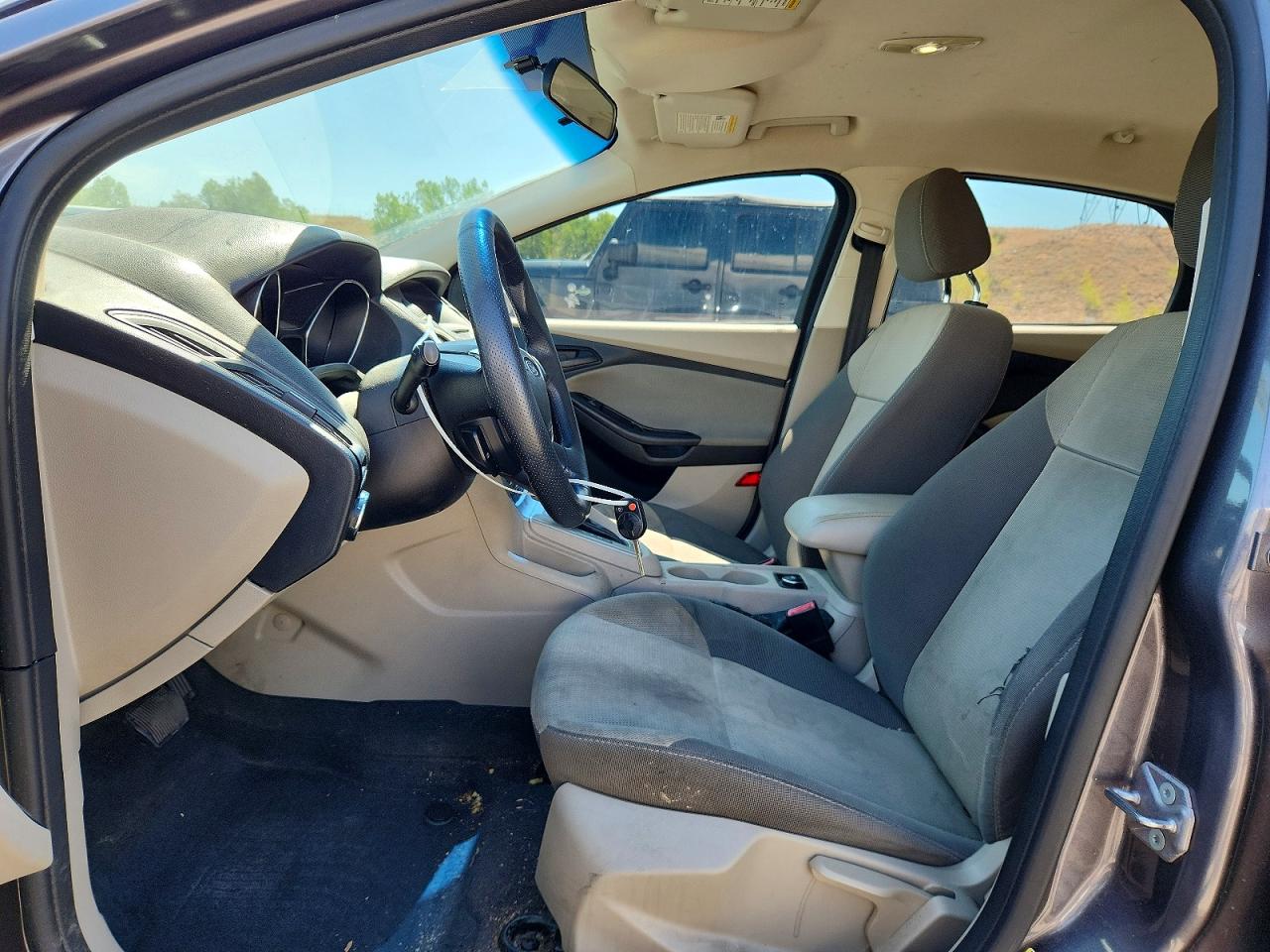 2012 Ford Focus Se Gray vin: 1FAHP3F20CL179433