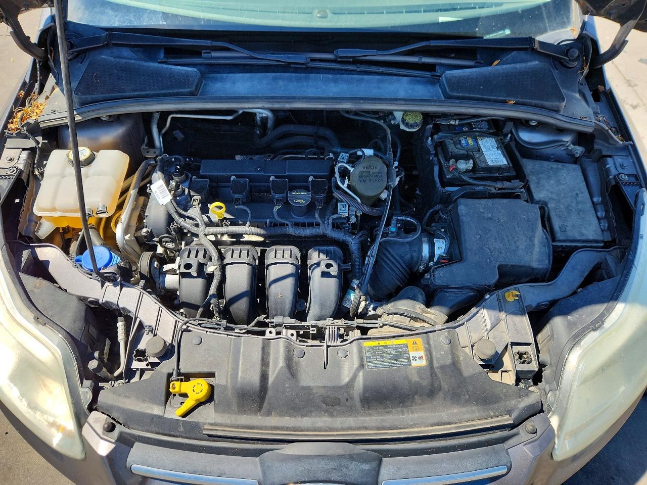 2012 Ford Focus Se Gray vin: 1FAHP3F20CL179433