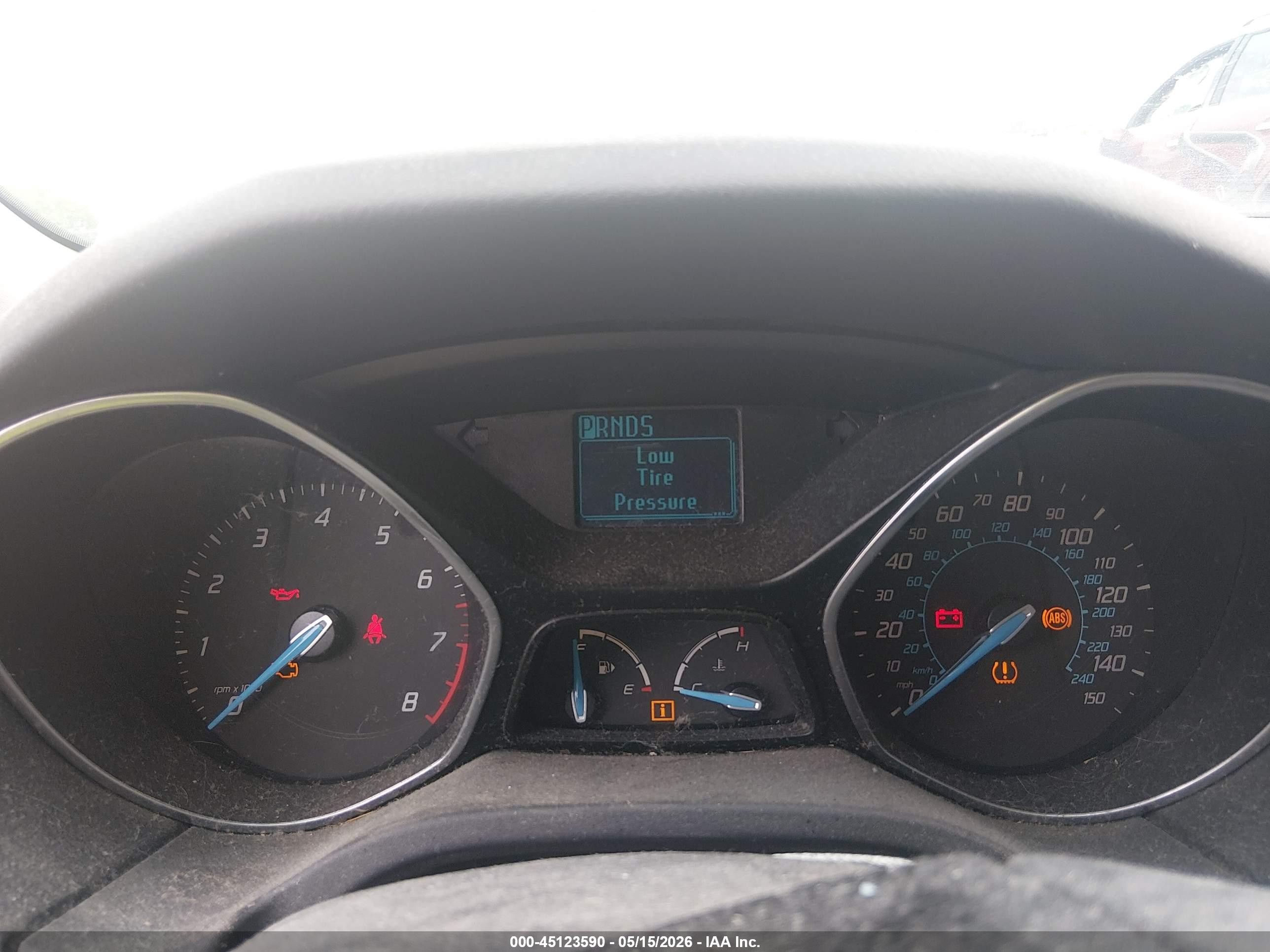 2012 Ford Focus Se Blue vin: 1FAHP3F20CL187919