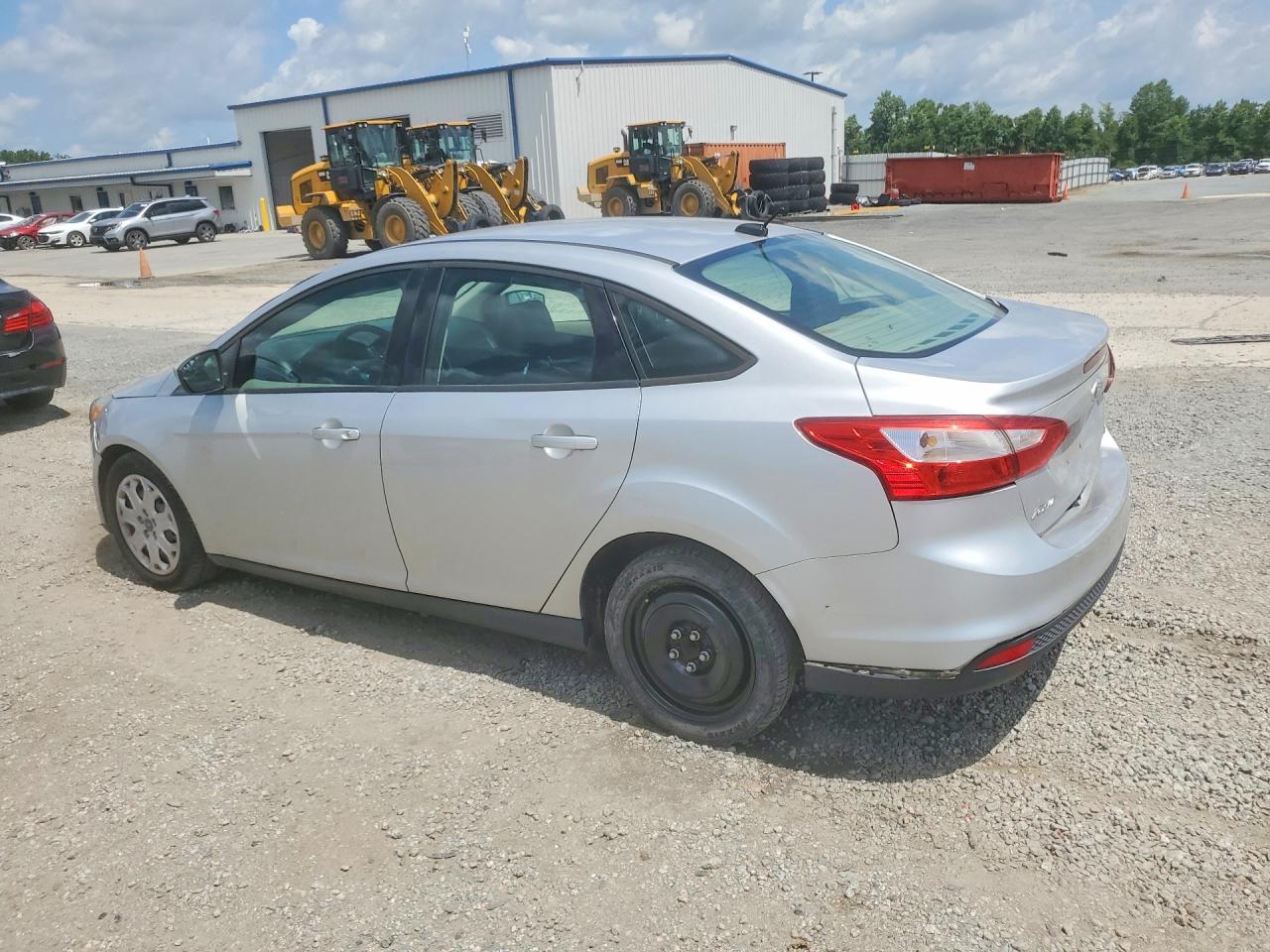 2012 Ford Focus Se Silver vin: 1FAHP3F20CL204797