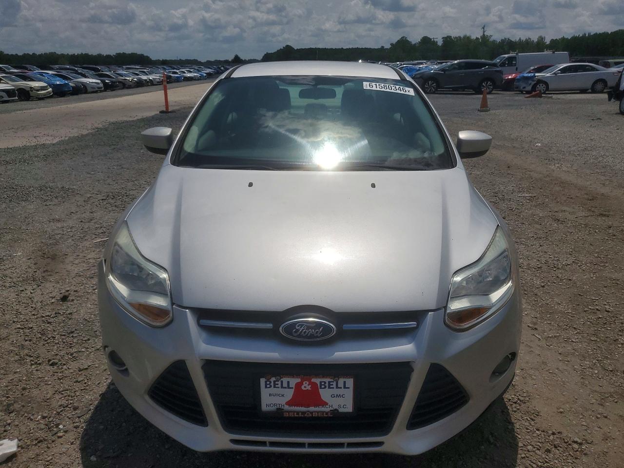 2012 Ford Focus Se Silver vin: 1FAHP3F20CL204797