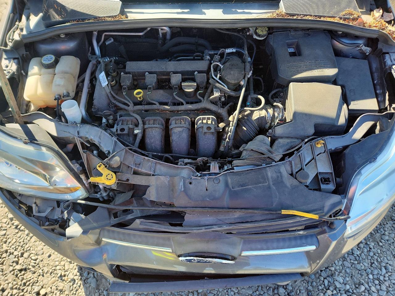 2012 Ford Focus Se Gray vin: 1FAHP3F20CL237606