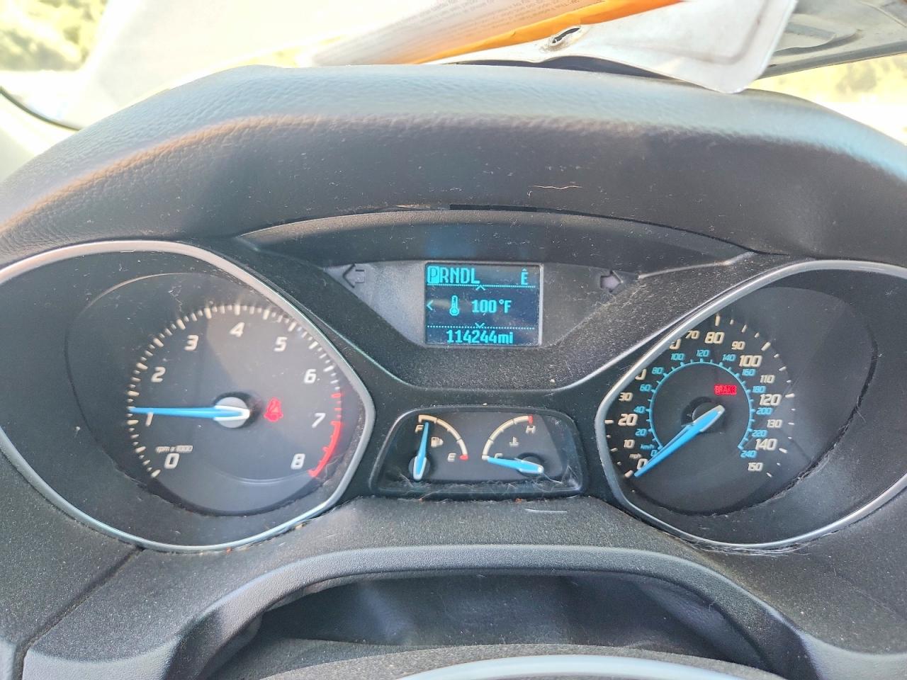 2012 Ford Focus Se Gray vin: 1FAHP3F20CL237606